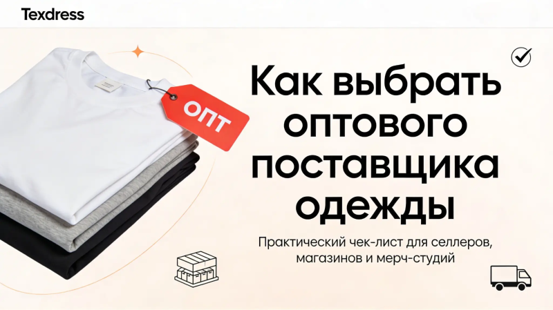Как выбрать оптового поставщика одежды