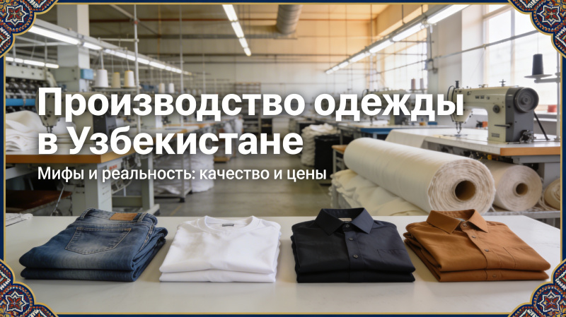 Производство одежды в Узбекистане: мифы и реальность о качестве и ценах