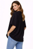 Футболка женская оверсайз 220гр двухнитка оптом — TexDress