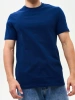 Мужская базовая футболка тёмно-синяя