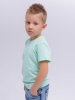 Футболка базовая детская для мальчиков мятная