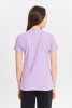 Футболка женская приталеная сиреневая
