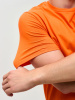 Базовая футболка унисекс оранжевая