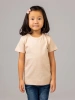 Футболка базовая детская для девочек телесная