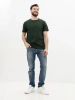 Футболка мужская хаки темный 180гр оптом — TexDress