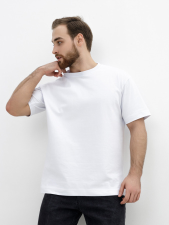 Футболка мужская оверсайз белая