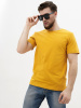 Базовая футболка унисекс горчичная