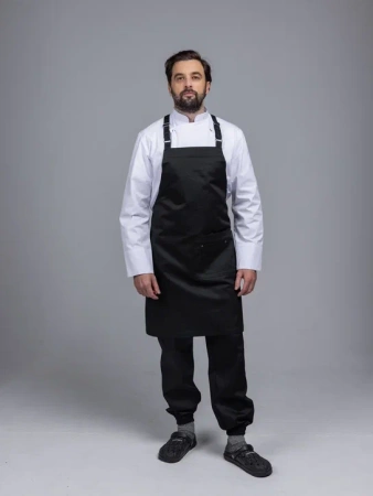 Фартук с грудкой с люверсами