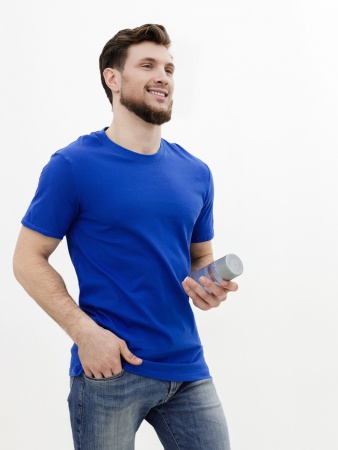 Базовая футболка унисекс василек