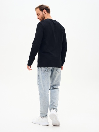 Лонгслив мужской черный