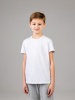 Футболка базовая детская для мальчиков белая