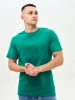 Мужская базовая футболка зелёная