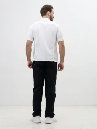 Китель-поло белый