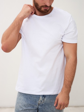Базовая футболка унисекс белая
