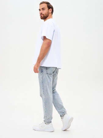 Футболка мужская оверсайз белая