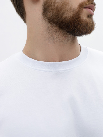 Футболка мужская оверсайз белая