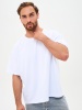 Футболка мужская оверсайз белая