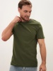 Базовая футболка унисекс хаки