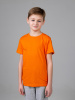 Футболка базовая детская для мальчиков оранжевая
