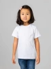 Футболка базовая детская для девочек белая