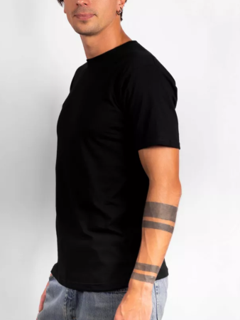 Футболка базовая черная