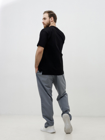 Футболка мужская оверсайз черная