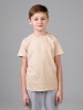 Футболка базовая детская для мальчиков телесная