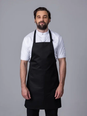 Фартук с грудкой лямка на шею