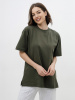 Футболка женская оверсайз хаки