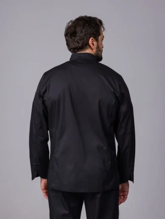 Китель классический с пуклями черный