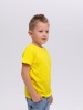 Футболка базовая детская для мальчиков желтая