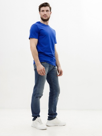 Базовая футболка унисекс василек