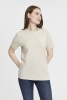 Футболка женская прямого кроя пастельно-бежевый