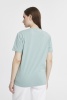 Футболка женская прямого кроя мятная