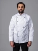 Китель классический с кантом с пуклями белый