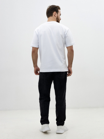 Футболка мужская оверсайз белая