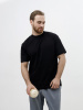 Футболка мужская оверсайз черная