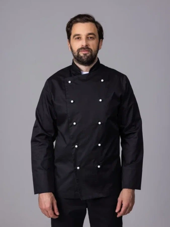 Китель классический с пуклями черный