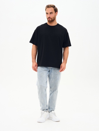 Футболка мужская оверсайз черная