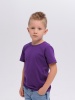 Футболка базовая детская для мальчиков фиолетовая