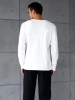 Лонгслив мужской белый оптом — TexDress