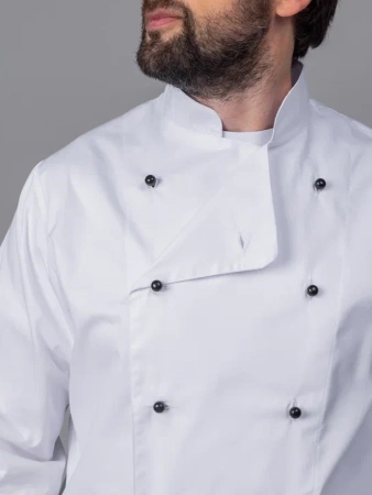 Китель классический с пуклями белый