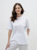 Футболка женская оверсайз белая