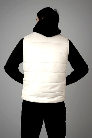 Жилет бежевый унисекс оптом — TexDress